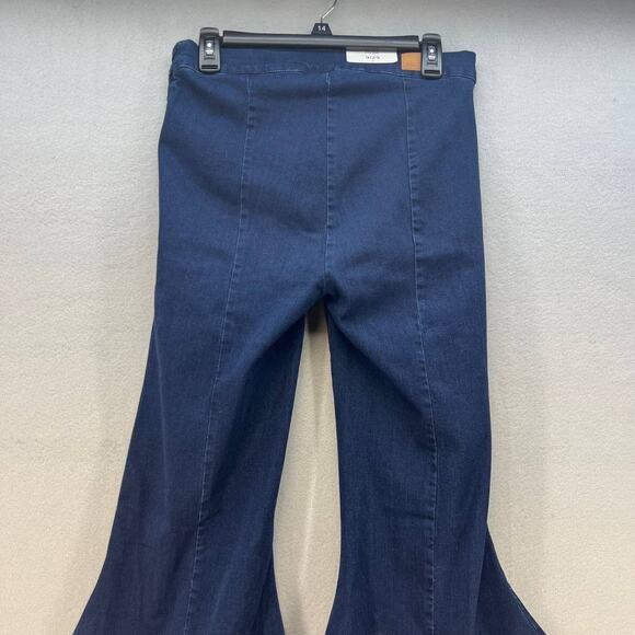 NWT Judy Blue Women's Super Flare Jeans Size 9/29 High Low Flare Side Zippers - Picture 11 of 16